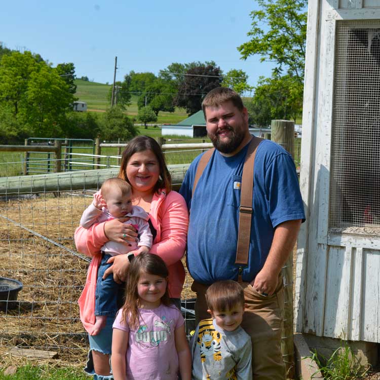 farm family on property